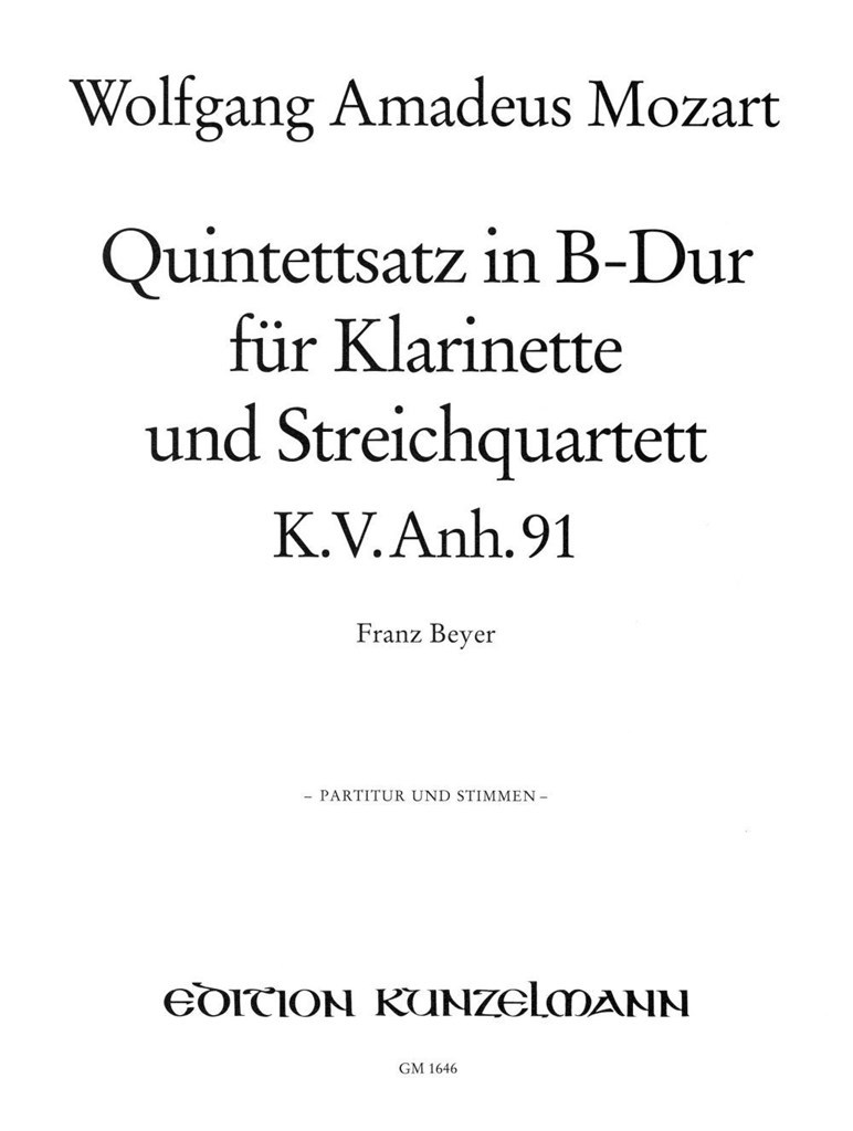 Quintettsatz